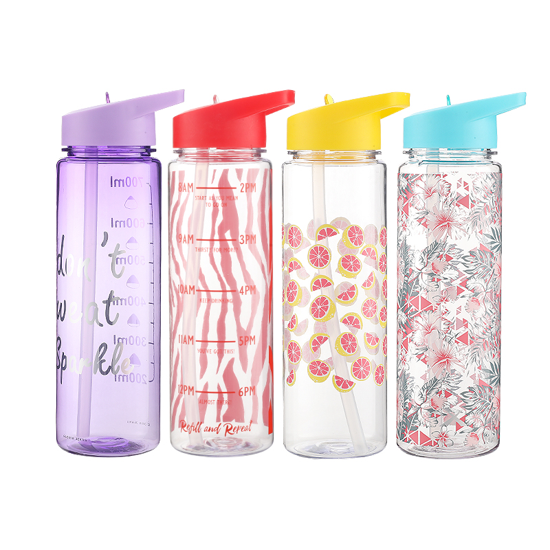 bulk plastic bottlesPromotional 24oz custom water bottles H2