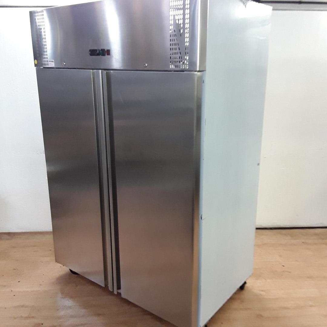 Used Valera Stainless Steel Double Fridge Heavy Duty 133cmW x 81cmD x