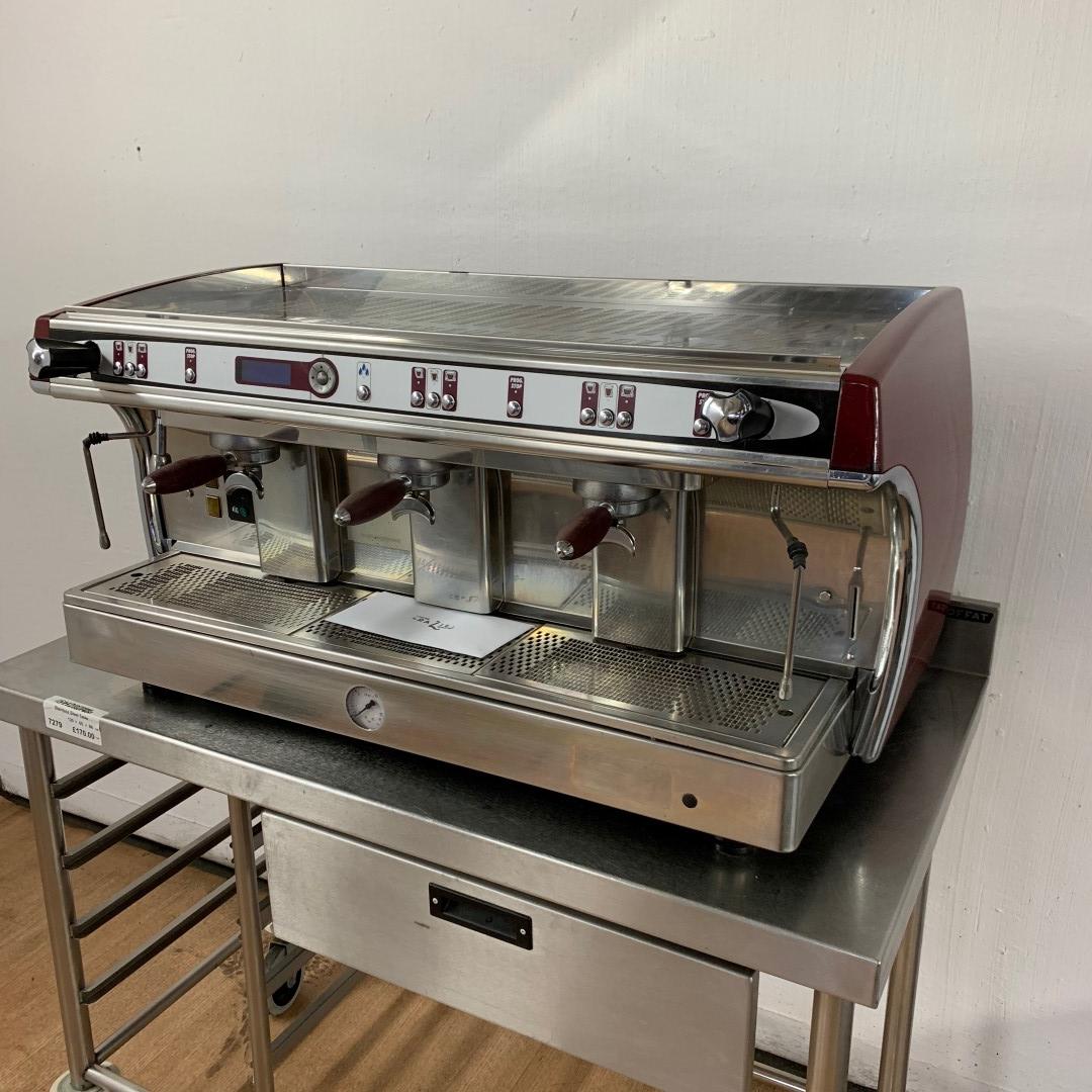 Used CMA 3 Group Coffee Machine 104cmW x 54cmD x 51cmH H2 Catering