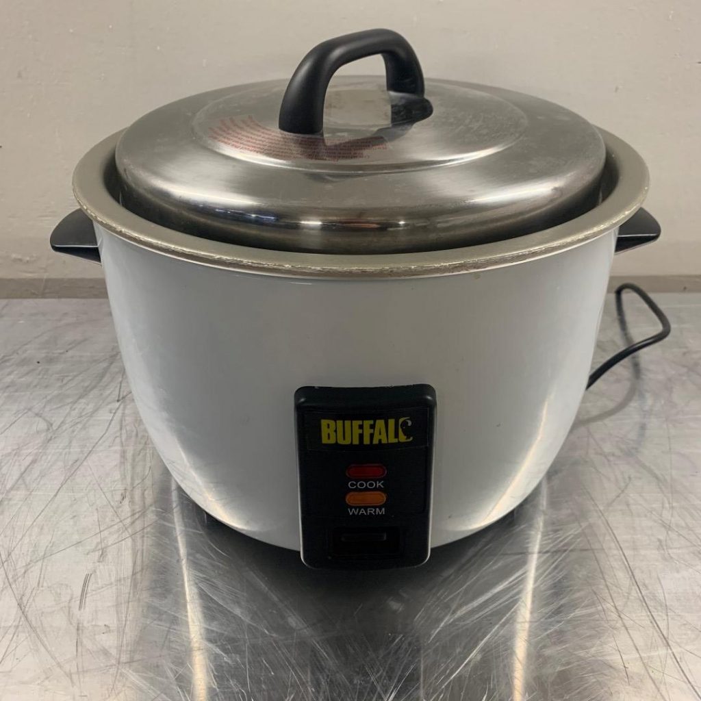 Commercial Ex Demo Buffalo CN324 Rice cooker 38cmW x 32cmD x 35cmH