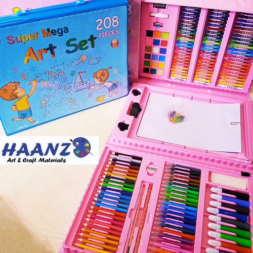 Super Mega Art Set 208pcs Haanz.lk
