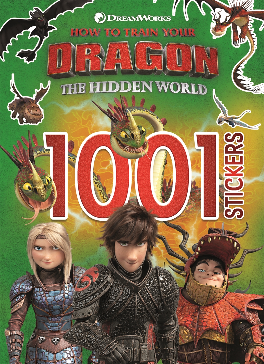 How to Train Your Dragon The Hidden World 1001 Stickers by Hachette UK