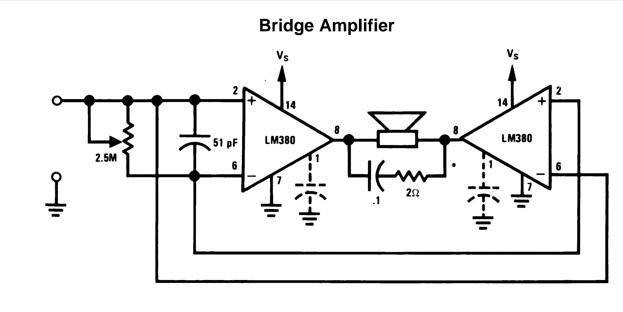 LM380 Audio Power Amplifier Circuit And it's Working » Hackatronic
