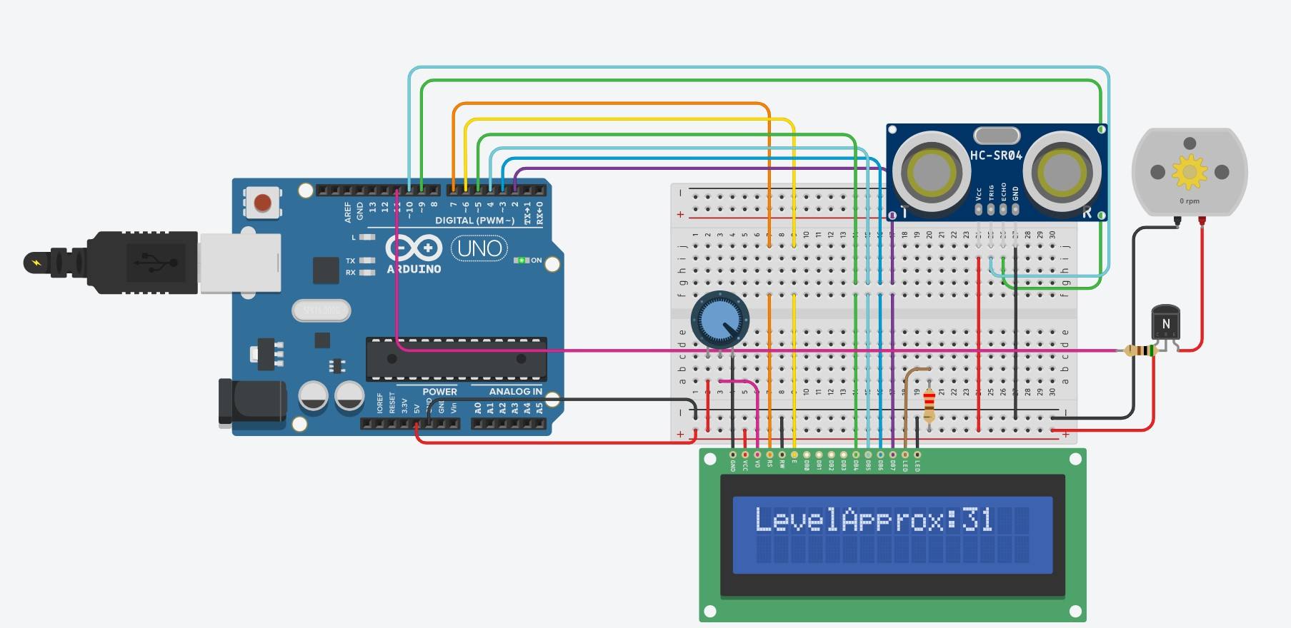 Water Level Indicator and Pump Controller using Arduino » Hackatronic