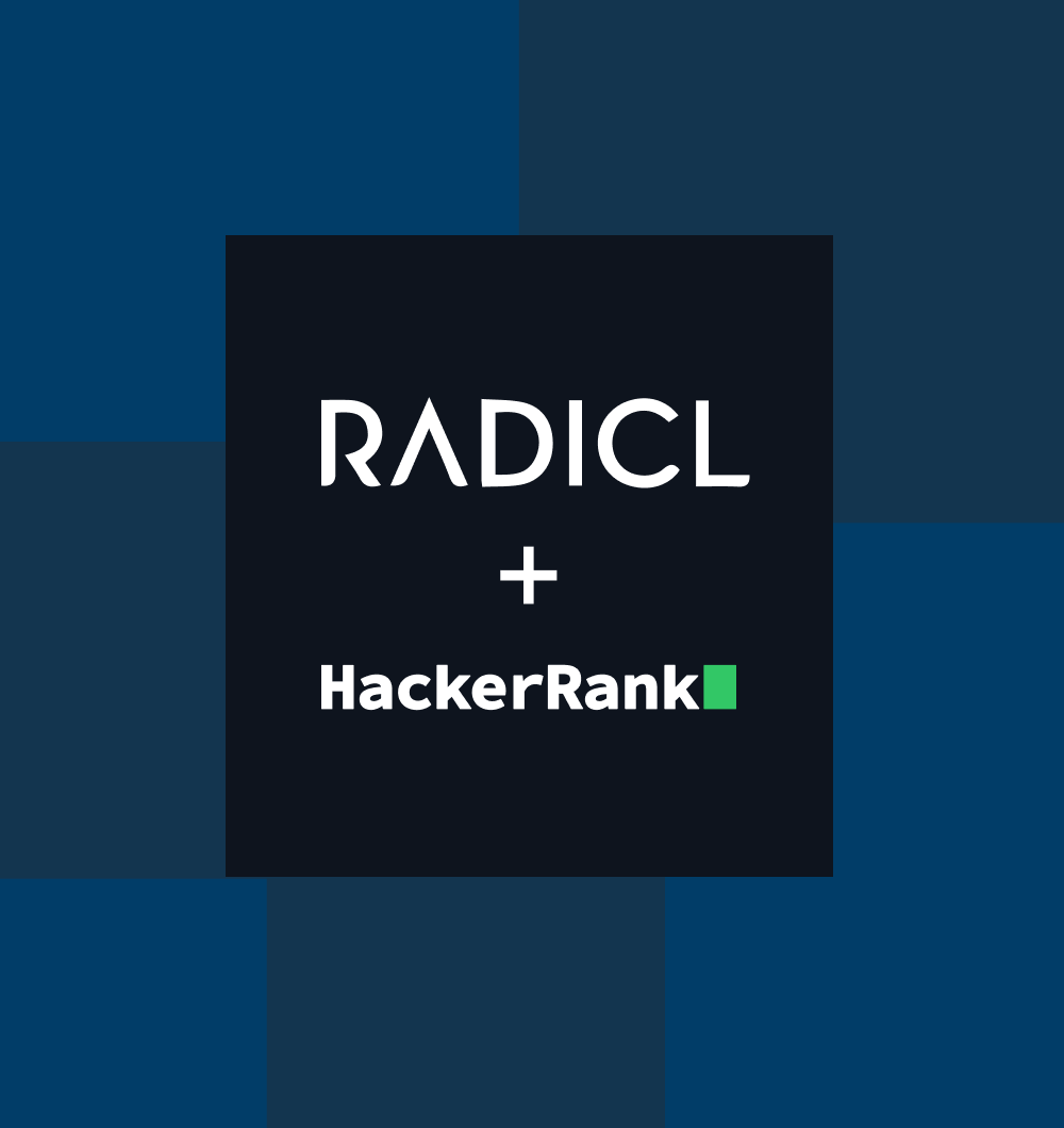 HackerRank and RADICL Partnership Announcement HackerRank Blog