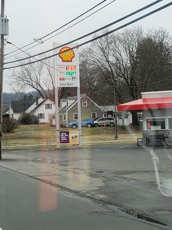 Gas prices Hackettstown NJ