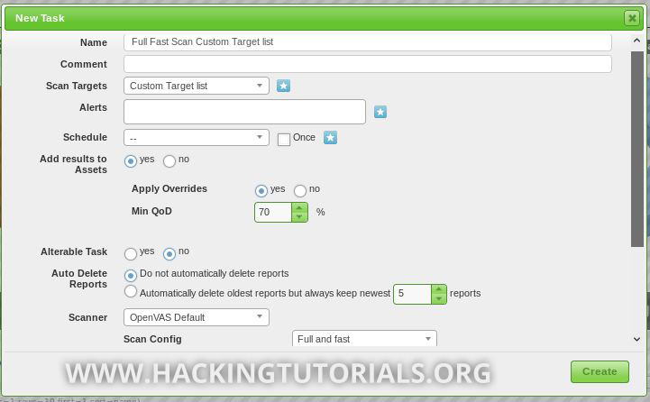 Vulnerability Scanning with OpenVAS 9 part 3 Scanning the Network