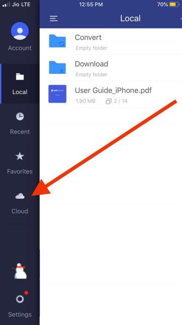 Cloud PDF Element iPhone