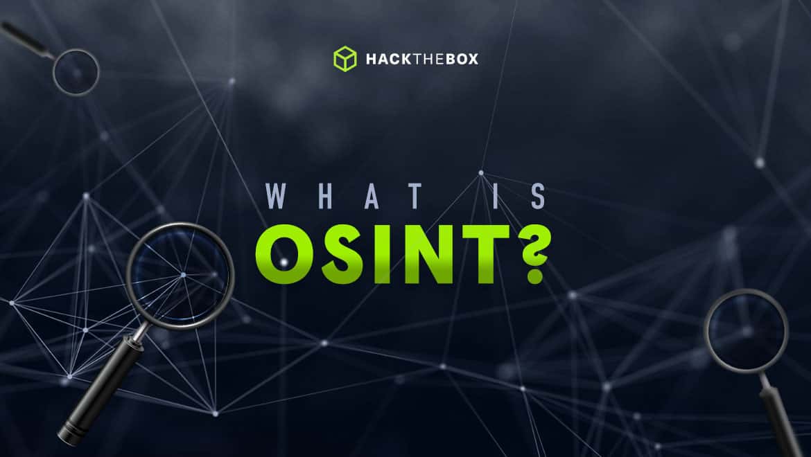 What is OSINT?