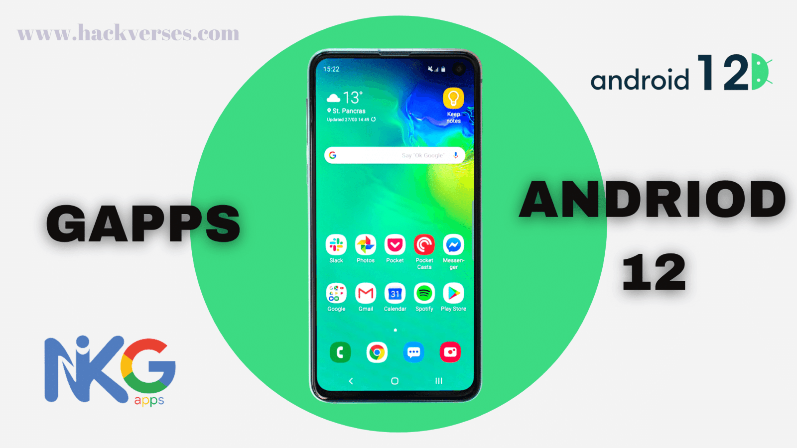 Download GAPPS For Android 12 Custom ROMs and GSI Hack