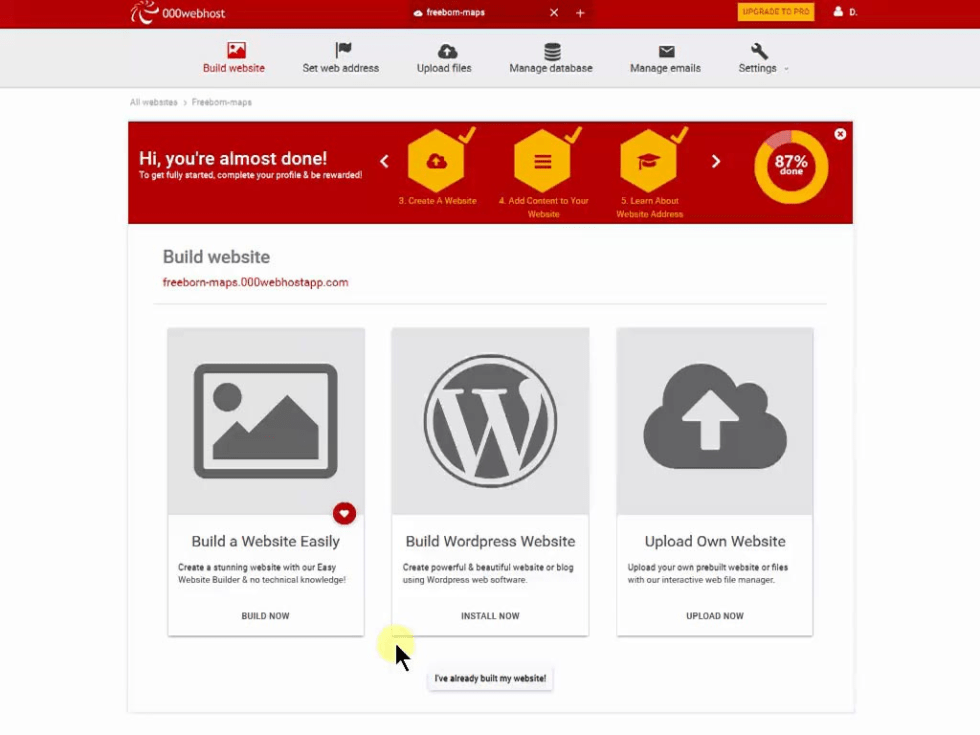 000WebHost App Old Version (All Versions) APK Download