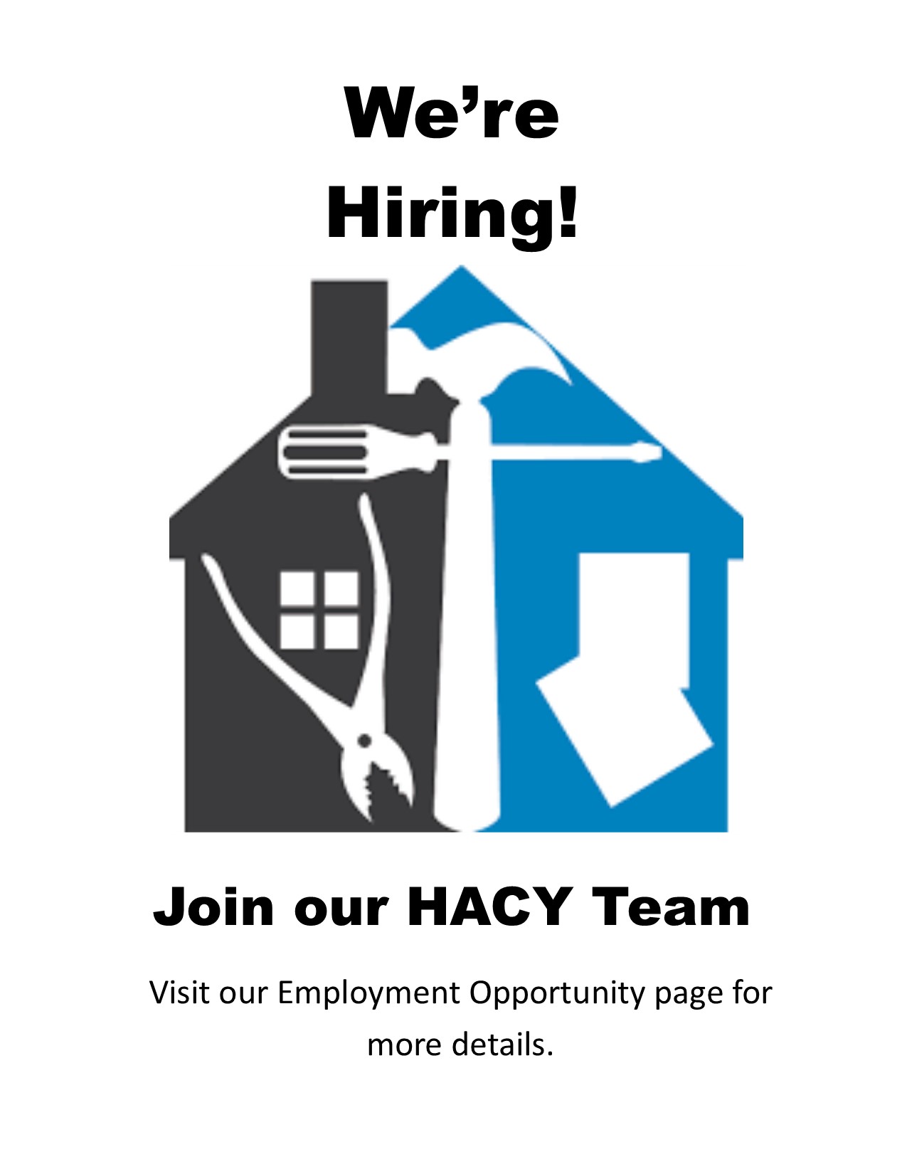 News Employment OpportunityCLOSED HACY Housing Authority of the