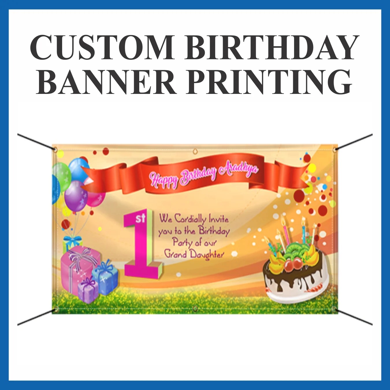 Custom Birthday Banner