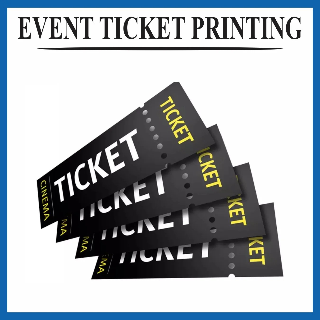Event Ticket Printing Islamabad