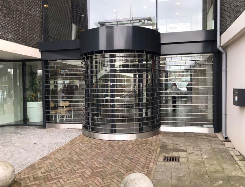 Stack Door I VerticallyStacking Security Grille HAG Ltd. The Door