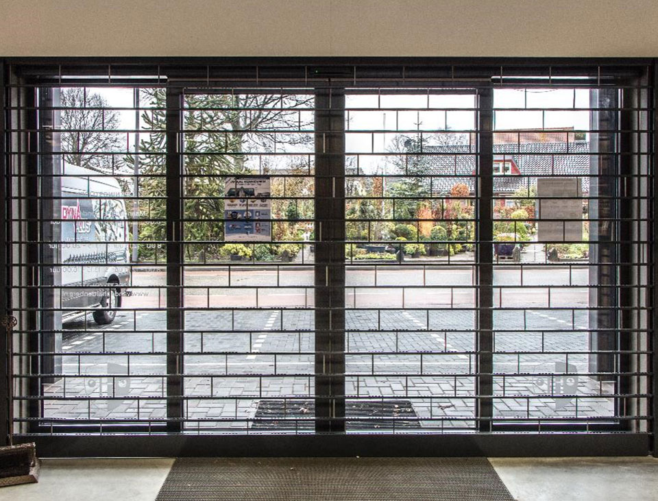 Stack Door I VerticallyStacking Security Grille HAG Ltd. The Door