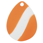 Deep Cup Colorado Spinner Blade-Sz 5-ORANGE & WHITE STRIPE