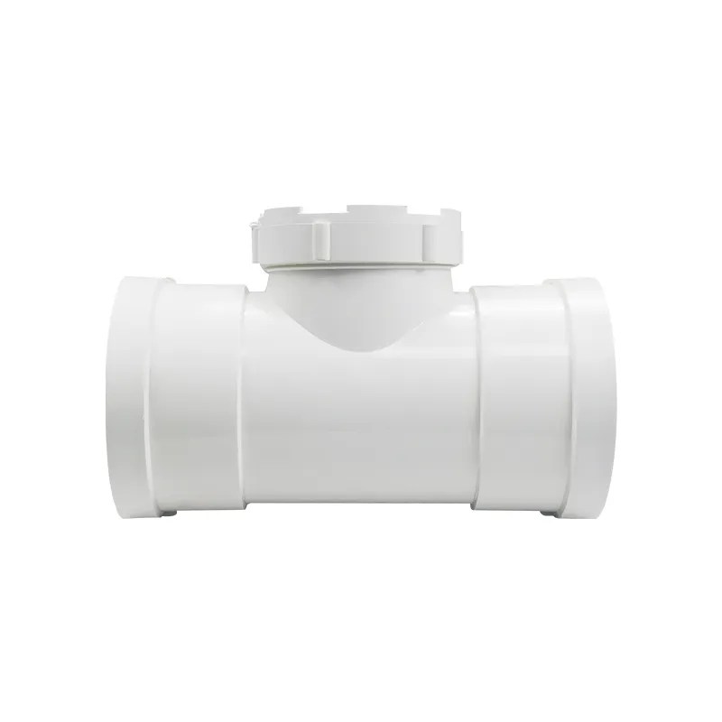 PVC tee inspection fittings in pakistan Haili pipe