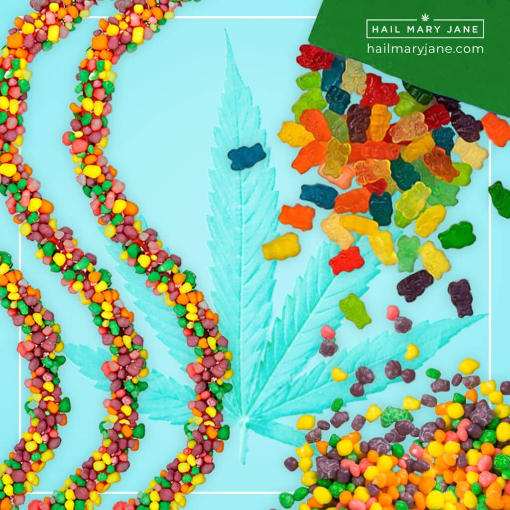 Nerds Rope Edibles Hail Mary Jane