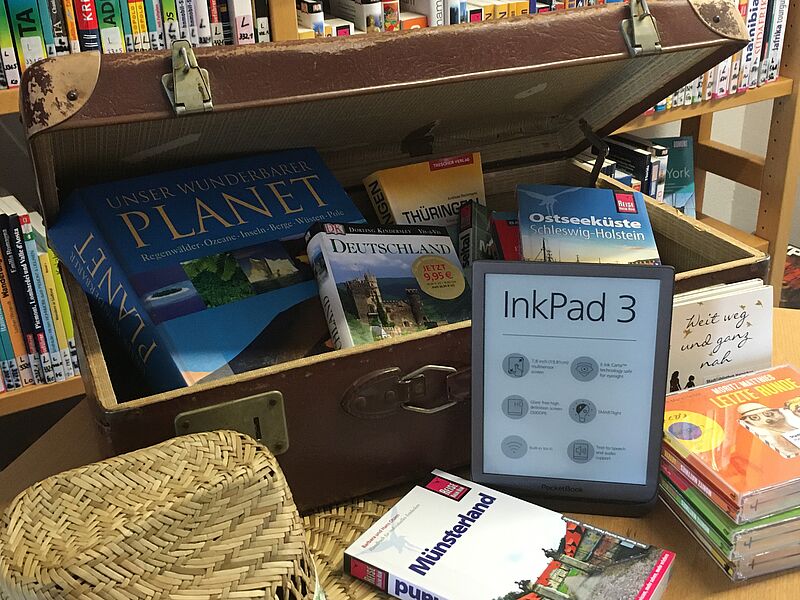Stadtbibliothek bietet vier EReader zur Ausleihe an