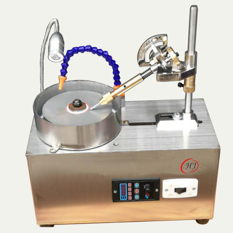 Speed Control Gemstone Faceting Machine, Benchtop Gemstone Grinding