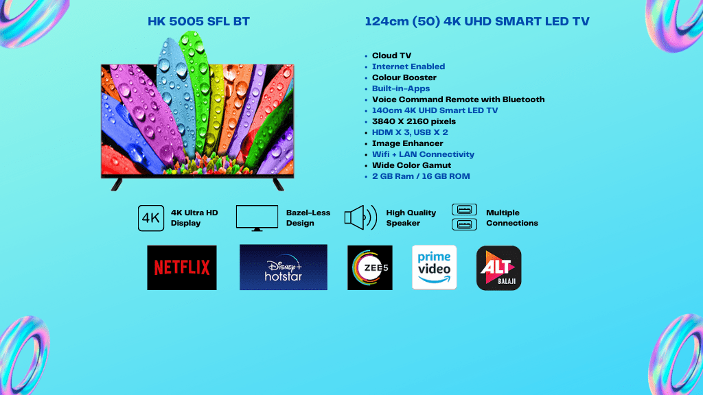 Hakasuki Smart Andriod LED TV Hemkund Innovations Best LED TV in