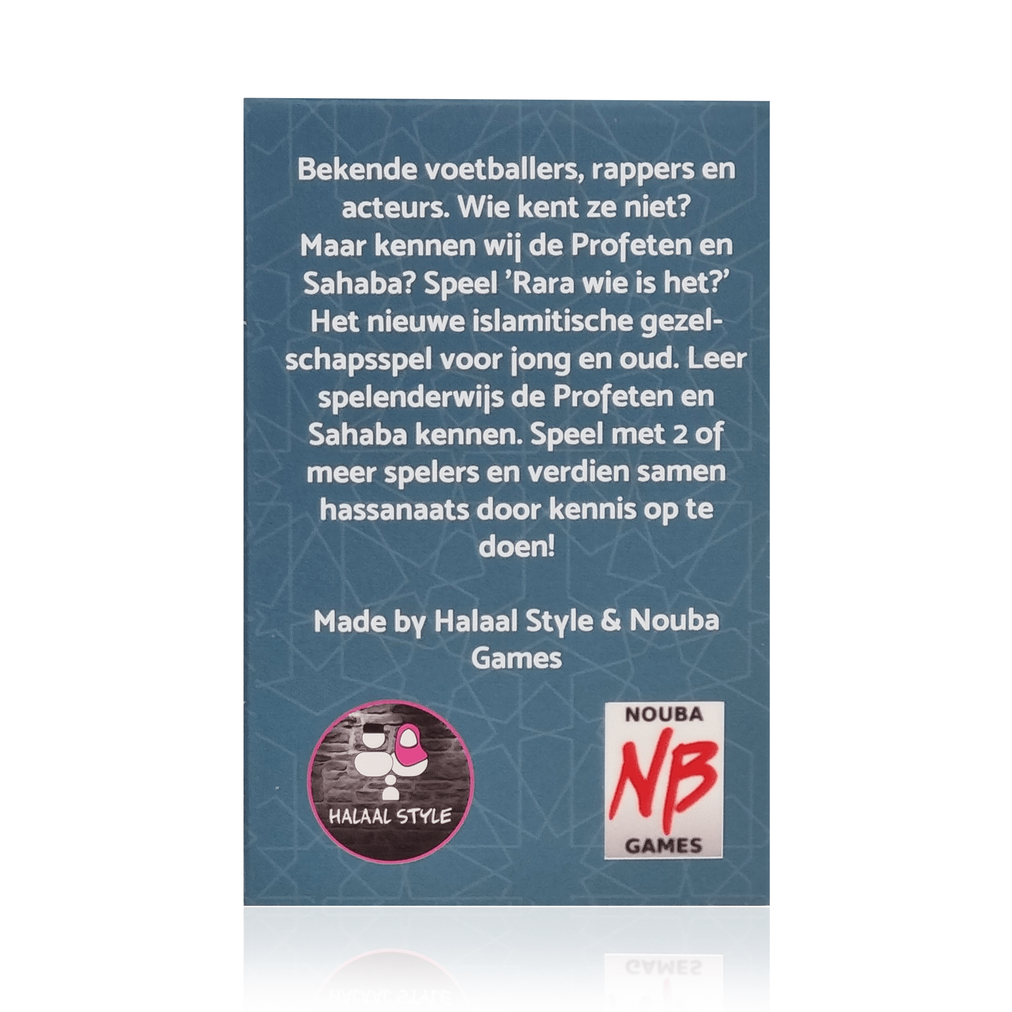 Islamitische Kaartenspel: Rara… Wie Is Het? De Profeten En Sahaba – Halaal Style
