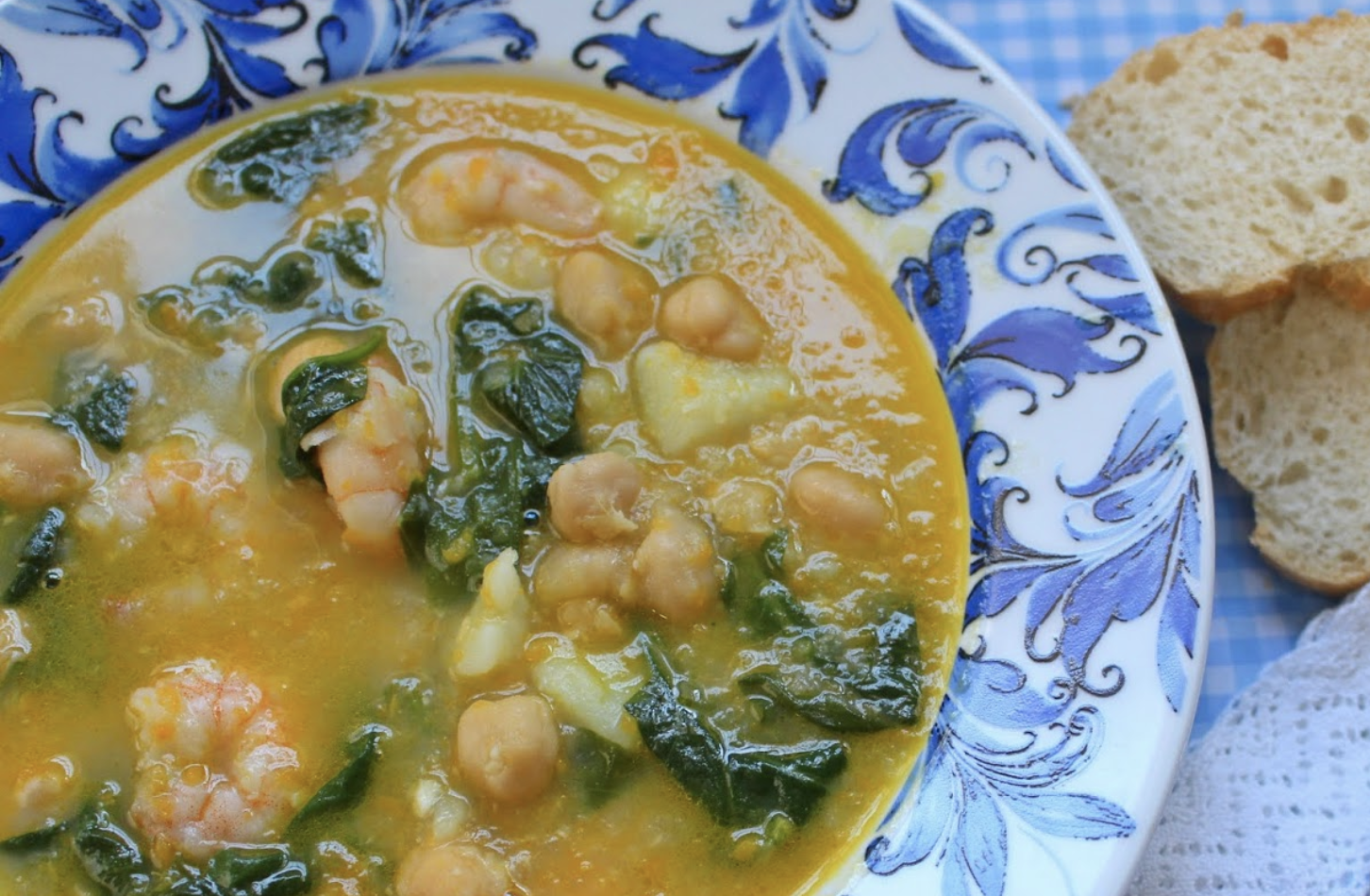 GARBANZOS CON ESPINACAS receta EL HALAL A SU ALCANCE