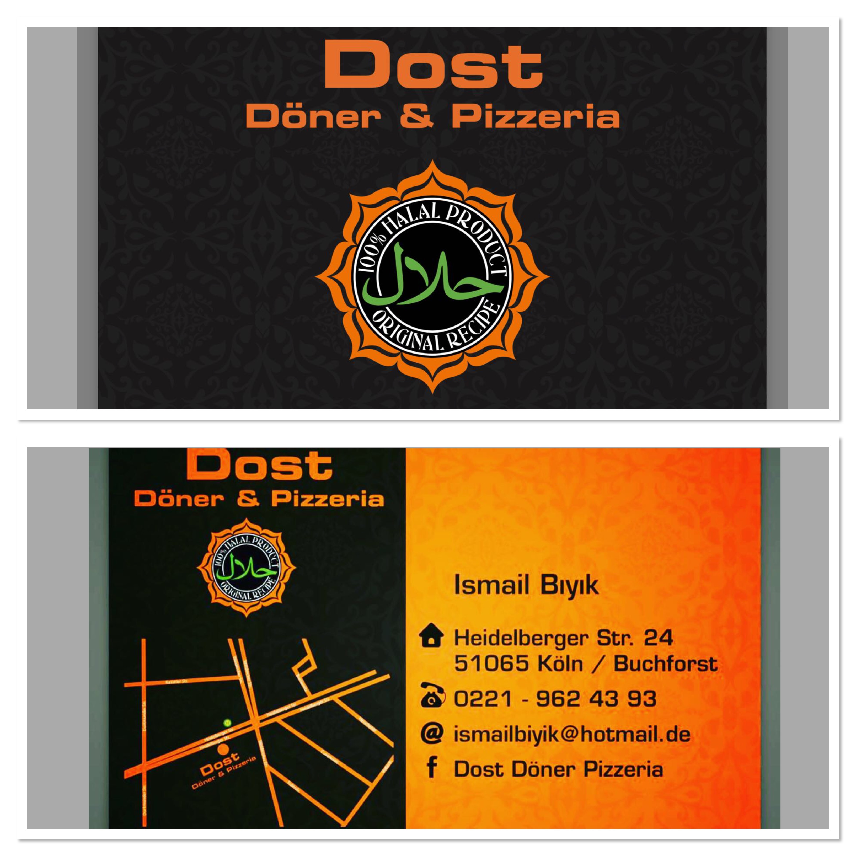 Dost Döner & Pizzeria (Köln) Halalia.de HalalSupermärkte Halal