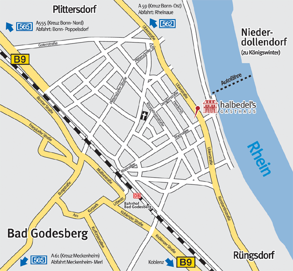 Karte Bad Godesberg Bad Godesberg Detailansicht