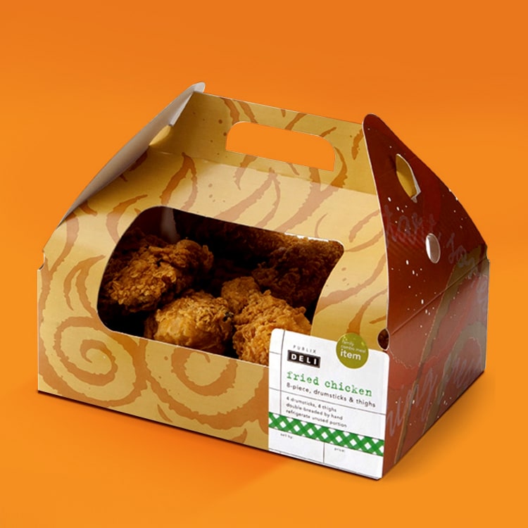 Custom Fast Food Boxes Packaging Wholesale With Logo Print