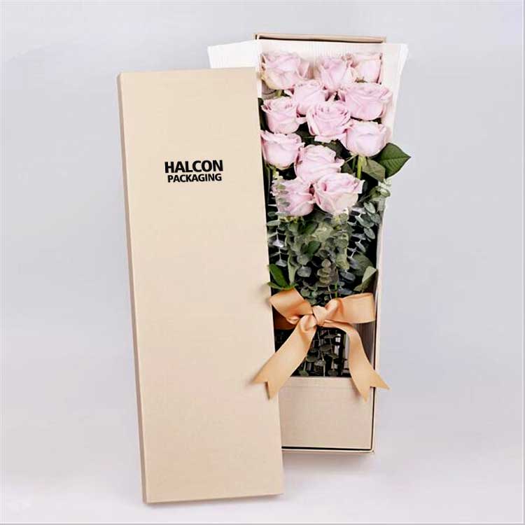 Custom Flower Boxes Packaging Wholesale With Logo