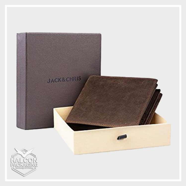 Custom Wallet Boxes Packaging Wholesale With Logo