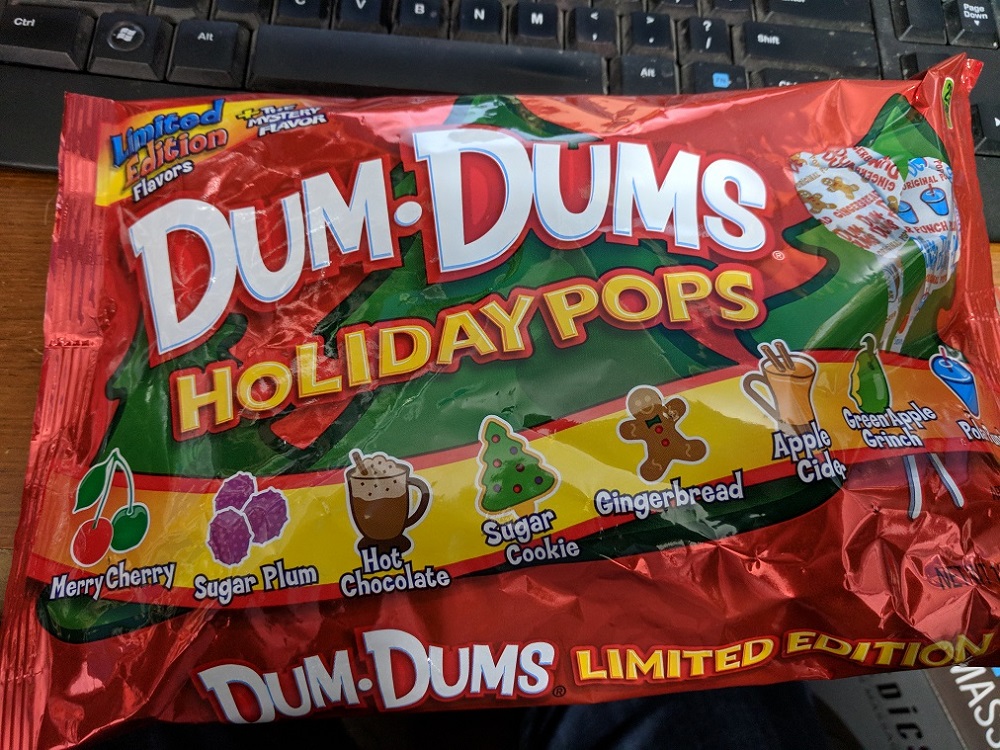 DumDums Holiday Pops halfassed productions