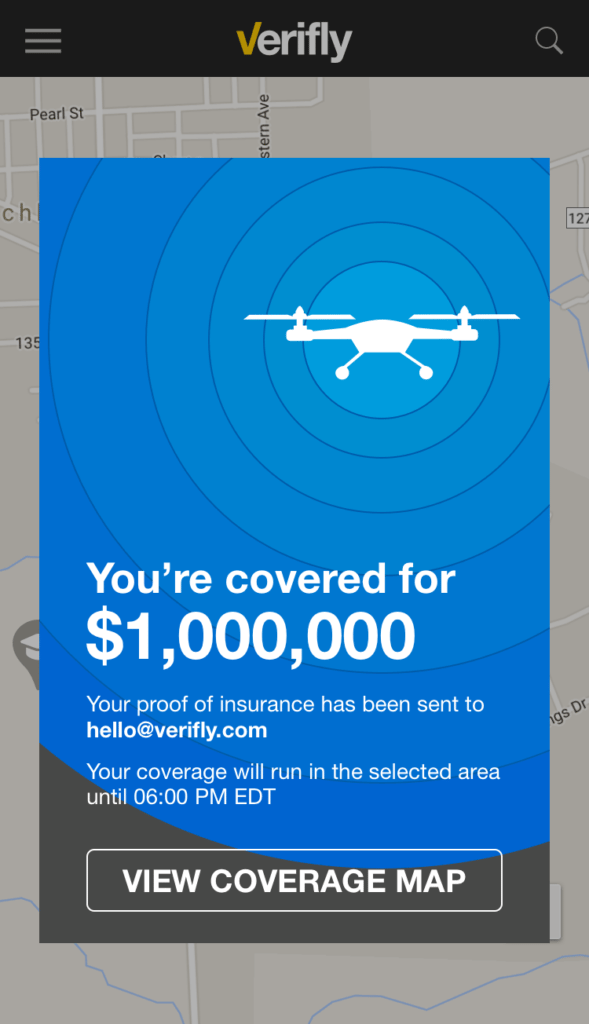 Verifly OnDemand Drone Insurance Half Chrome Drones