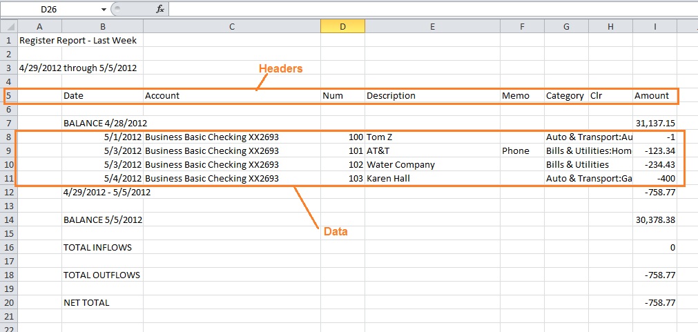 How to print Quicken pocket-size personal checks on the blank check paper