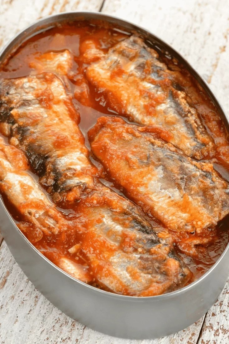 Canned Sardines in Tomato Sauce HalfScratched