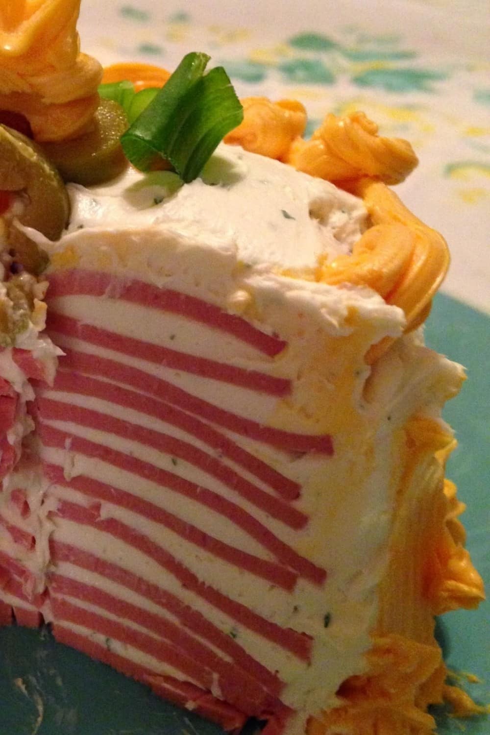 How to Make Baloney Cake (Bologna Cake) HalfScratched