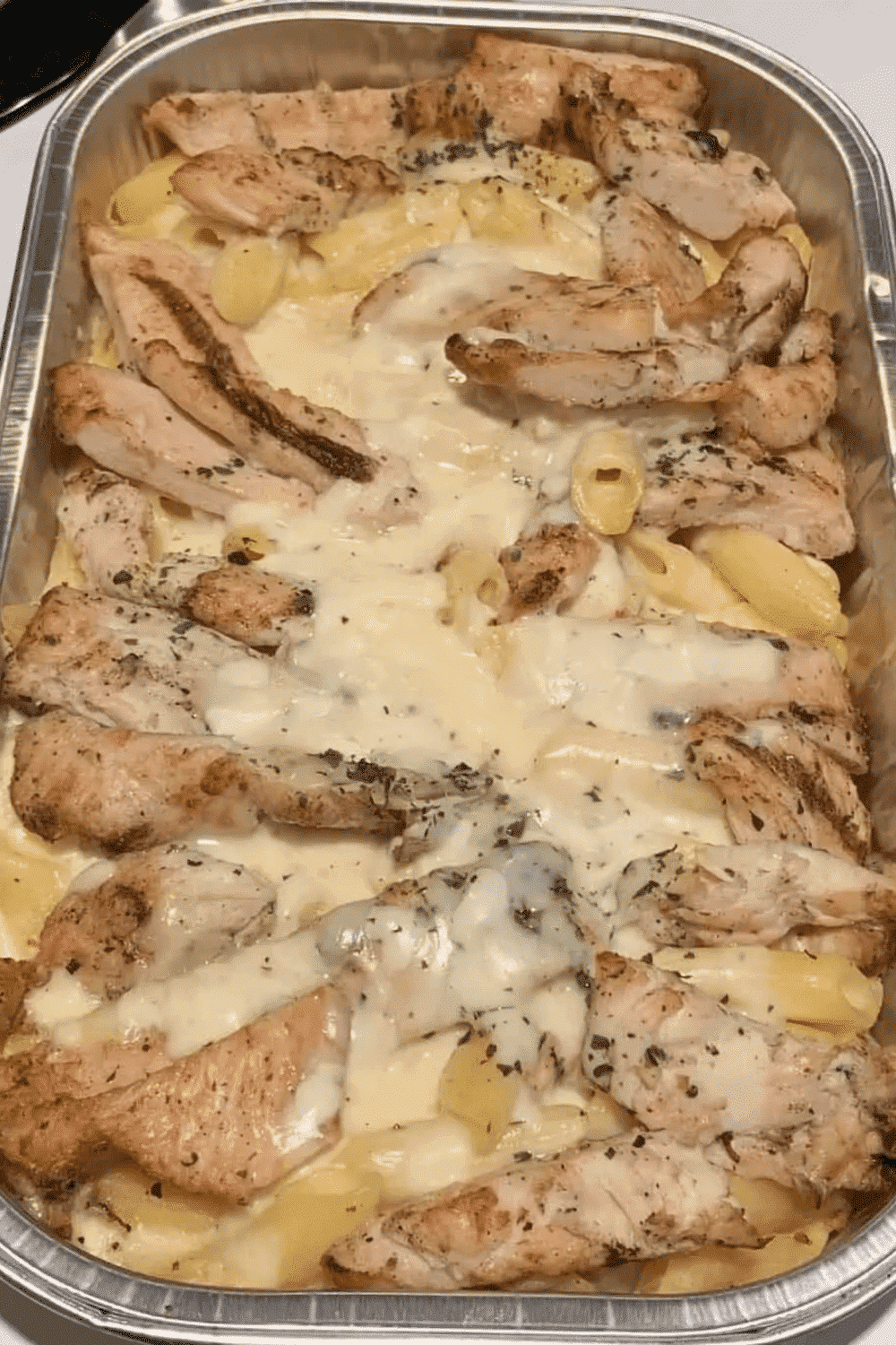How to Cook Costco's Chicken Alfredo HalfScratched