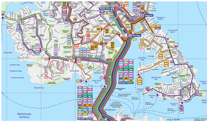 Halifax Bus Map