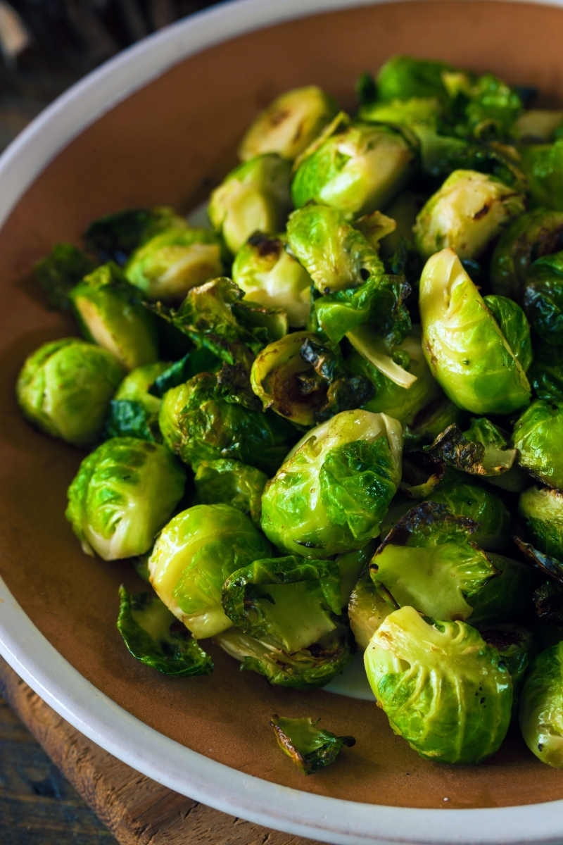Recipe Brussel Sprouts with Italian Balsamic Glaze HALLADAYS