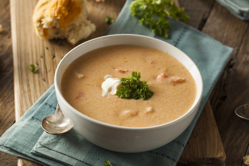 Recipe Classic Lobster Bisque HALLADAYS