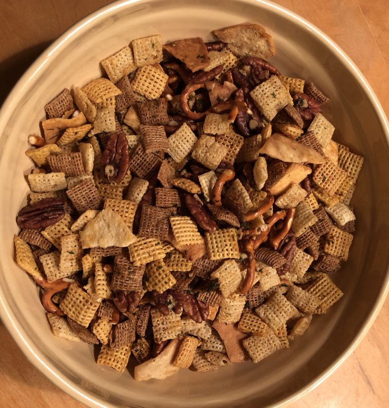 Recipe Maple Bacon Chex Mix HALLADAYS