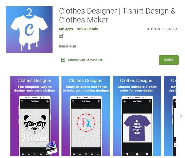 7 Aplikasi Desain Kaos dan Jaket Gratis di Android Hallo GSM