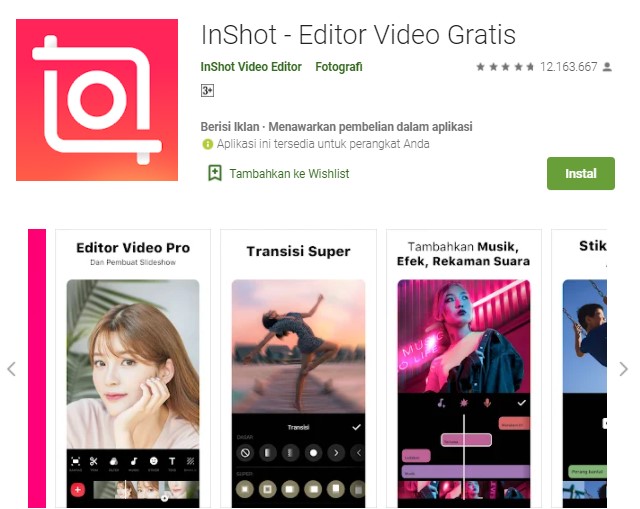 Cara Menggunakan Aplikasi InShot Untuk Edit Video Hallo GSM