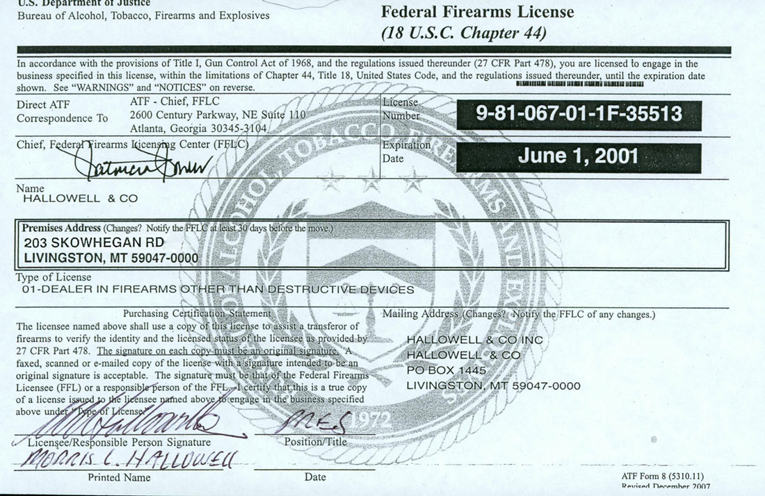 Economic Research Dealer License
