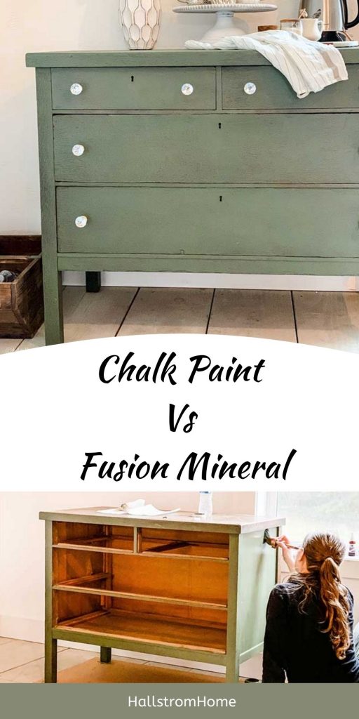 Chalk Paint Vs Fusion Mineral Paint Hallstrom Home