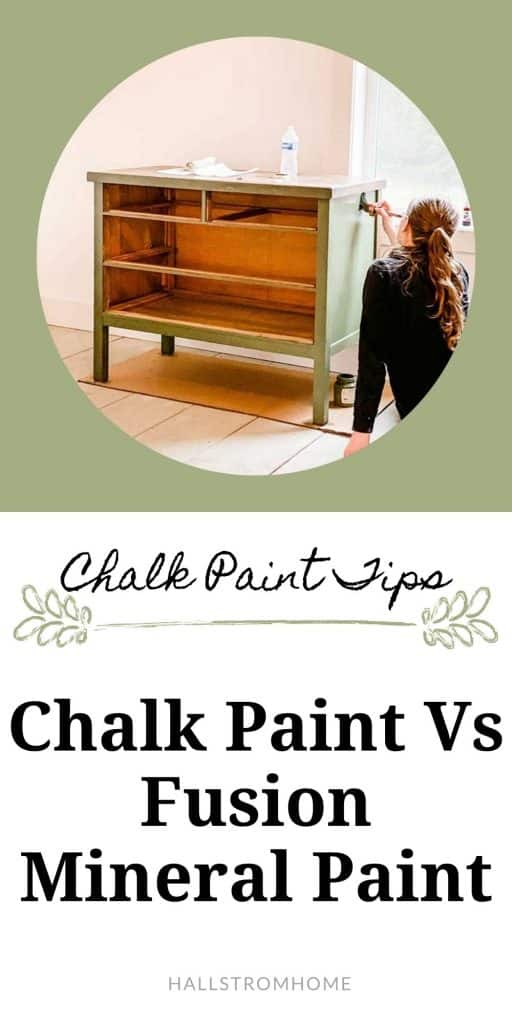 Chalk Paint Vs Fusion Mineral Paint Hallstrom Home