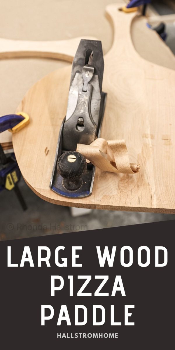 Large Wood Pizza Paddle Hallstrom Home