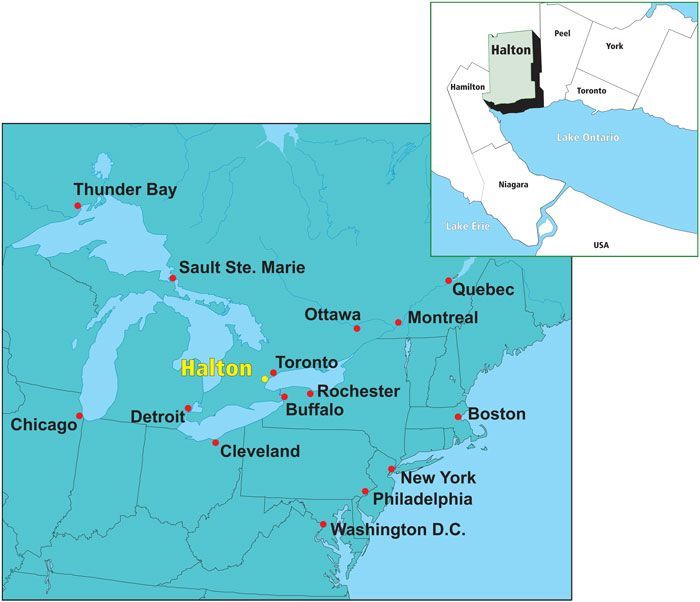 Halton Region Map Ontario Halton Practice Opportunities for Physicians